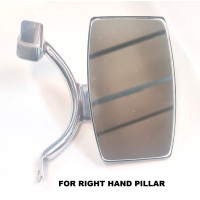 SE115SQR . RIGHT Hand Side XK120 & XK140 Special Roadster OTS Rectangular Pillar Mirror SE115SQR . RIGHT Hand Side XK120 & XK140 Special Roadster OTS Rectangular Pillar Mirror