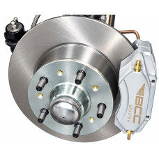SE306 XK150 FRONT DISC BRAKE 4-POT CONVERSION CALIPER UPGRADE KIT. 7843 supercession
