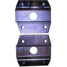 SE427 Pair of Weld-On Steering Rack Chassis Mounts Brackets for XK120 Conversion to Rack & Pinion.