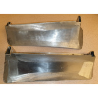 SE433. Aluminium Cowls For mounting XK120 or XK140 Aeroscreens BD4299 & BD4300. TO ORDER.
