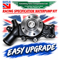SE462. XK140 & XK150 Uprated High Output (Race) Waterpump. *C7618 Modification*. Also can fit Jaguar MK1 / MK2 / MK7 / MK8 / MK9