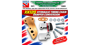 SE822. Jaguar XK120 HYDRAULIC Lower Timing Chain Tensioner Conversion / Modification Kit + C10332 
