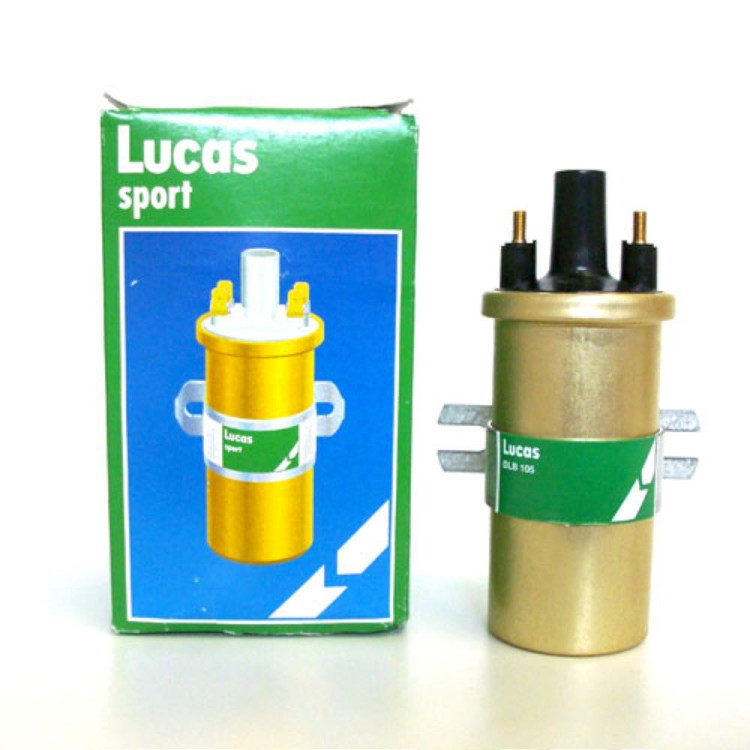 Bobina Di Accensione Sportiva Riloer DLB105 12V Per LUCAS – Alte Prestazioni, Metallo Anticorrosione, Sostituto OEM