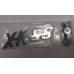 SE525.  XKSS Chrome Bonnet Badge